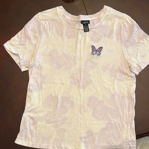 Rue21 tie dye butterfly t-shirt